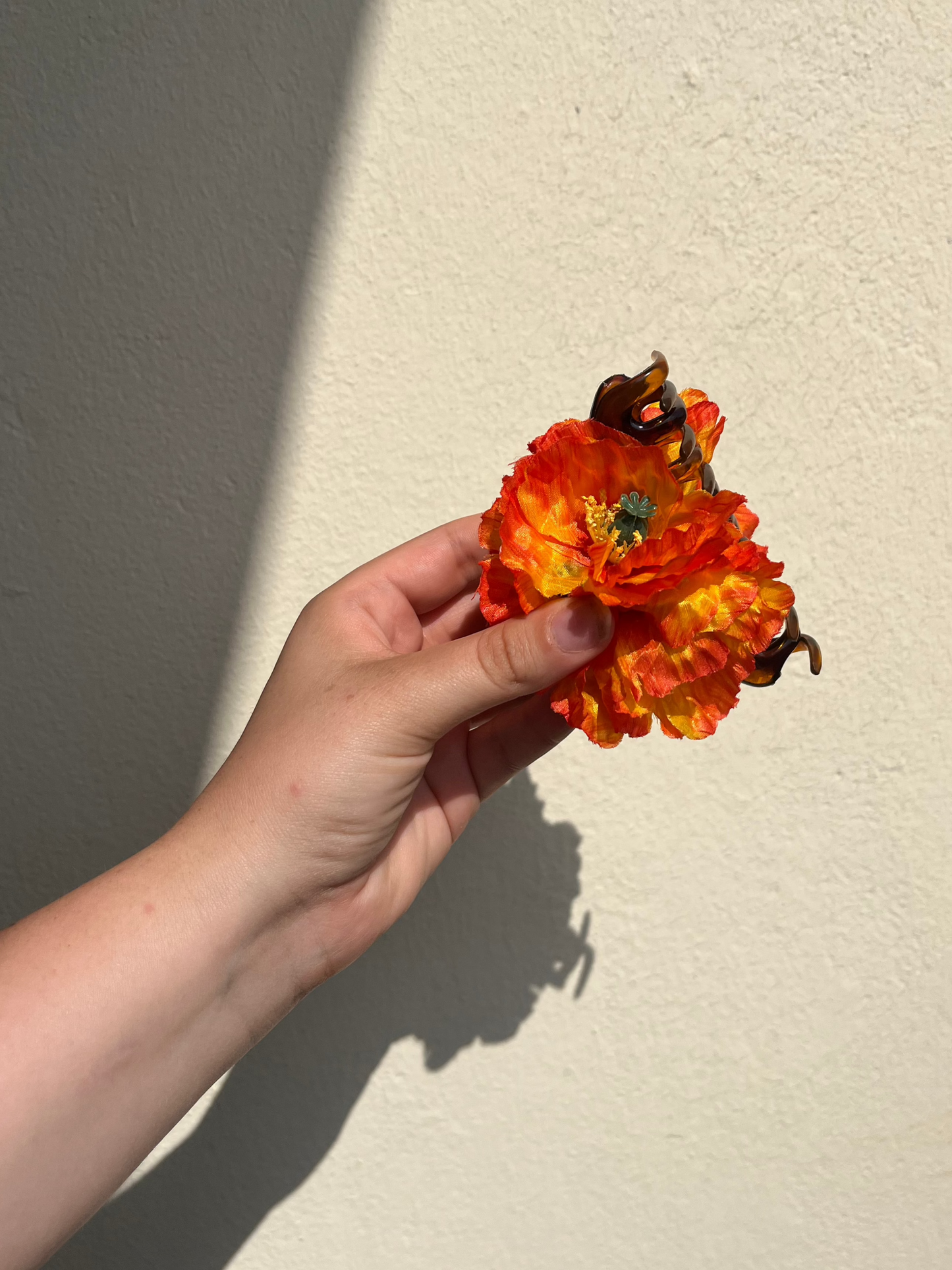 Pince pavot orange