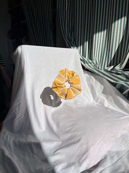 Chouchou - Tartan jaune