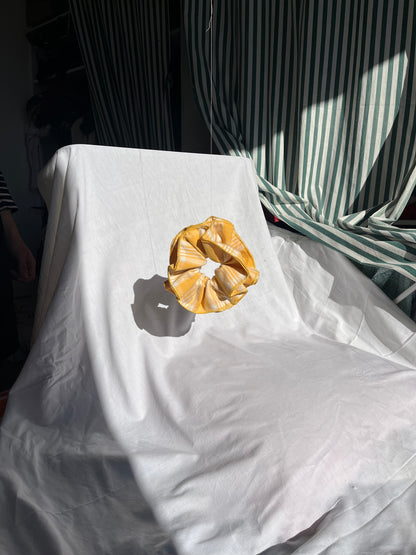 Chouchou - Tartan jaune