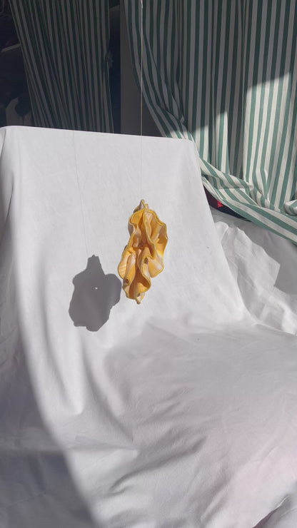 Chouchou - Tartan jaune