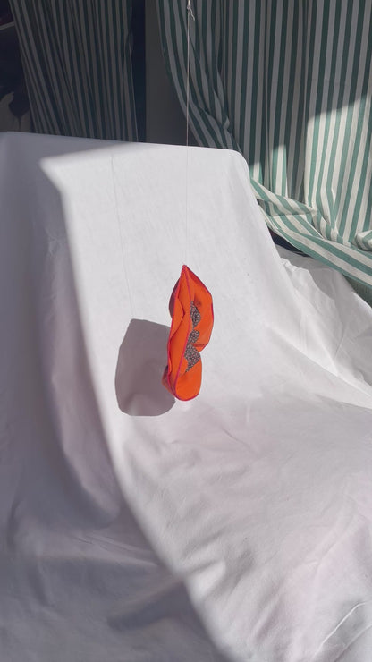 Chouchou - Orange et Marron